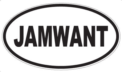 JAMWANT - Oval Magnet