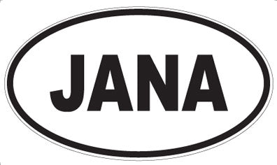 JANA - Oval Magnet