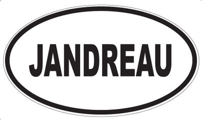 JANDREAU - Oval Magnet