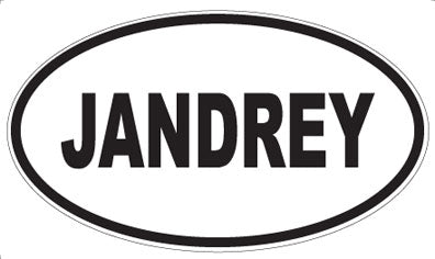 JANDREY - Oval Magnet