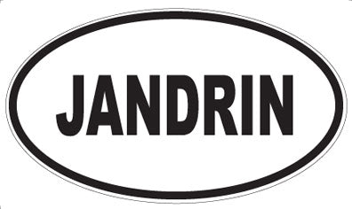 JANDRIN - Oval Magnet