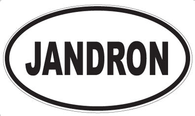 JANDRON - Oval Magnet