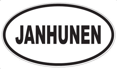 JANHUNEN - Oval Magnet