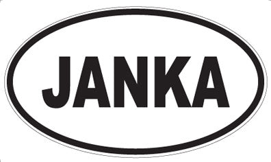 JANKA - Oval Magnet