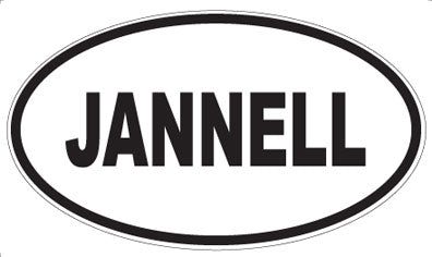 JANNELL - Oval Magnet