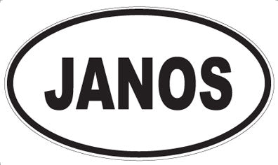 JANOS - Oval Magnet