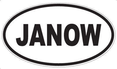 JANOW - Oval Magnet