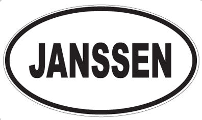 JANSSEN - Oval Magnet
