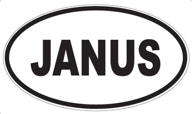 JANUS - Oval Magnet