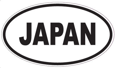 JAPAN - Oval Magnet