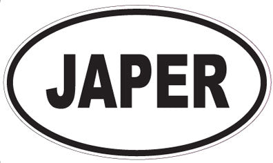 JAPER - Oval Magnet