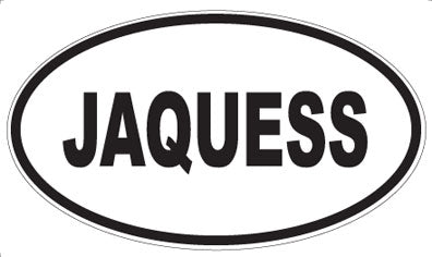 JAQUESS - Oval Magnet