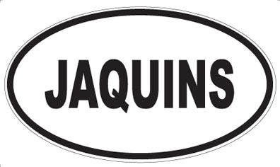 JAQUINS - Oval Magnet