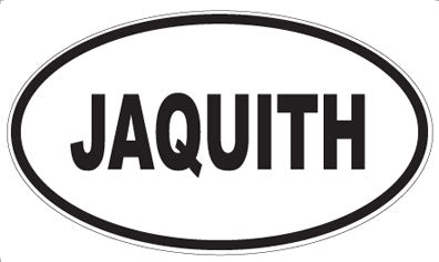 JAQUITH - Oval Magnet