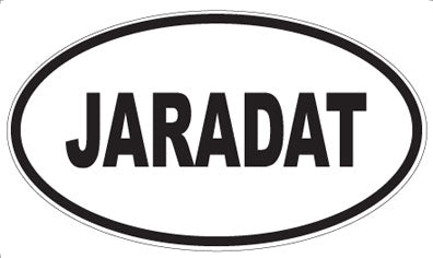 JARADAT - Oval Magnet