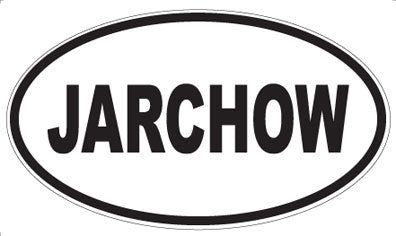 JARCHOW - Oval Sticker
