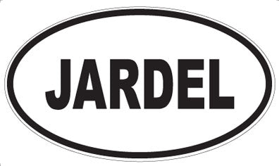 JARDEL - Oval Sticker
