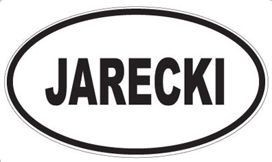 JARECKI - Oval Magnet