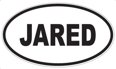 JARED - Oval Magnet