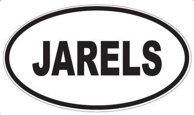 JARELS - Oval Sticker