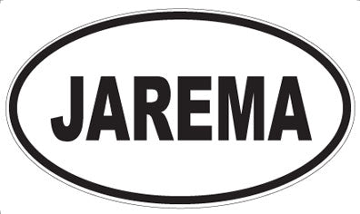 JAREMA - Oval Magnet