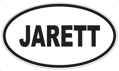 JARETT - Oval Magnet