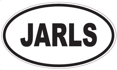 JARLS - Oval Sticker