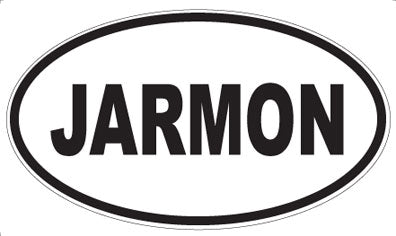 JARMON - Oval Magnet
