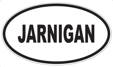 JARNIGAN - Oval Magnet