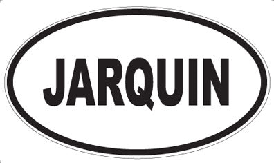 JARQUIN - Oval Sticker