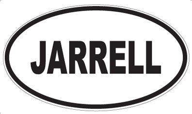 JARRELL - Oval Magnet