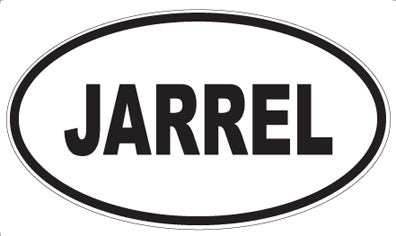 JARREL - Oval Magnet