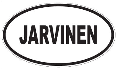 JARVINEN - Oval Magnet