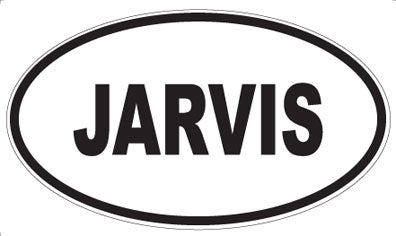JARVIS - Oval Sticker