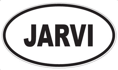 JARVI - Oval Magnet