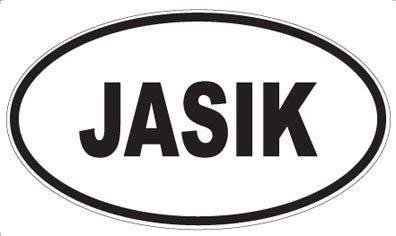 JASIK - Oval Magnet