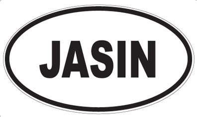 JASIN - Oval Magnet