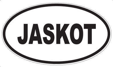 JASKOT - Oval Magnet
