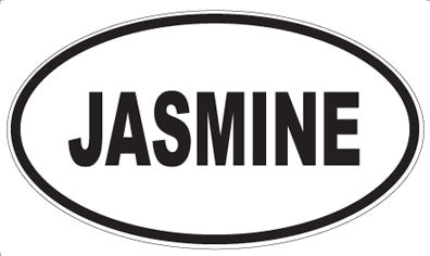 JASMINE - Oval Magnet