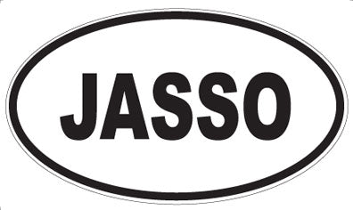 JASSO - Oval Magnet