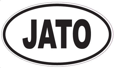 JATO - Oval Sticker