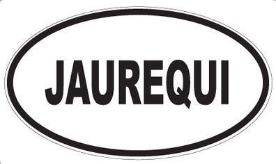 JAUREQUI - Oval Magnet