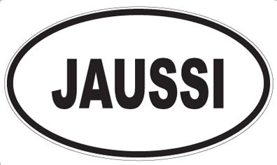 JAUSSI - Oval Magnet