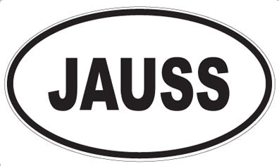 JAUSS - Oval Magnet