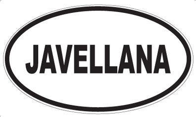 JAVELLANA - Oval Magnet