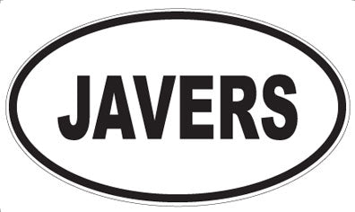 JAVERS - Oval Magnet