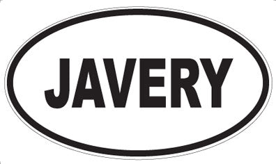 JAVERY - Oval Magnet