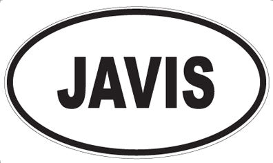 JAVIS - Oval Magnet