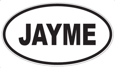 JAYME - Oval Magnet