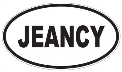 JEANCY - Oval Magnet